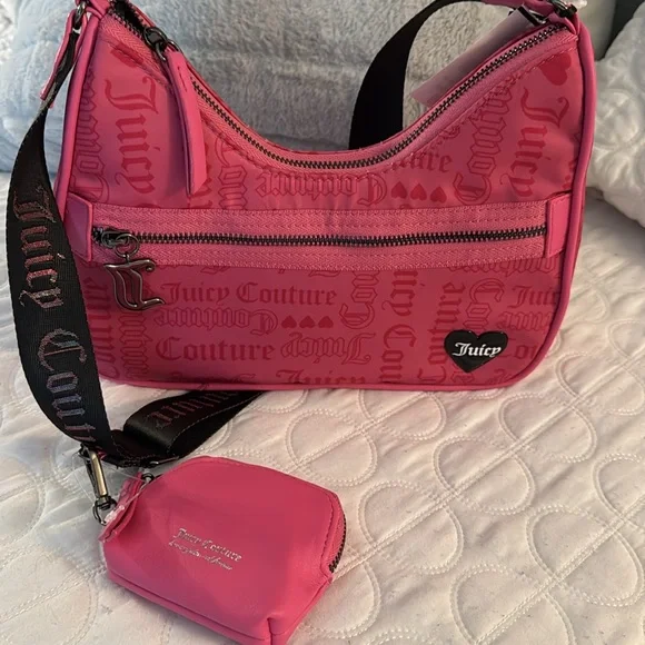 Juicy Couture Pink Shoulder Bag NWT - Picture 4 of 10